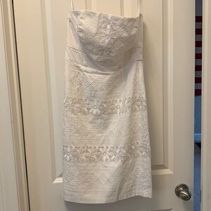 WHBM white dress